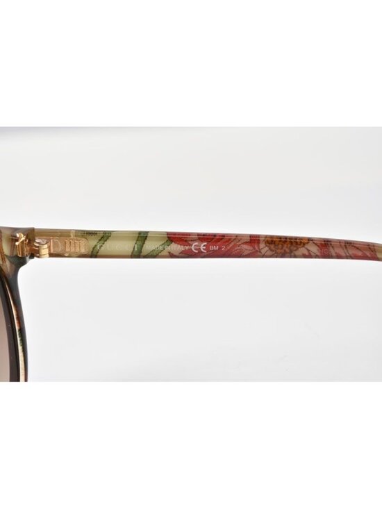 Gucci Sunglasses Eyewear S Brown Marble Floral